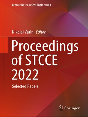 cover image of Proceedings of STCCE 2022
